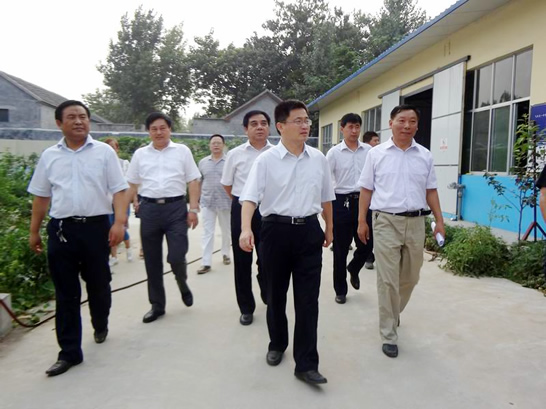 濟(jì)寧市工商聯(lián)副主席焦軍道來汶上縣檢查工商聯(lián)工作